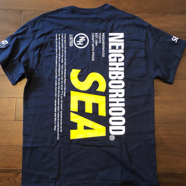 NEIGHBORHOOD(ネイバーフッド)のNeighborhood × Wind and Sea  Tシャツ　ネイバー メンズのトップス(Tシャツ/カットソー(半袖/袖なし))の商品写真