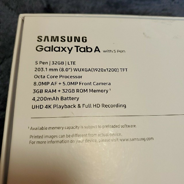 Galaxy Tab A 8.0(2019)with S-PenSM-P205 1