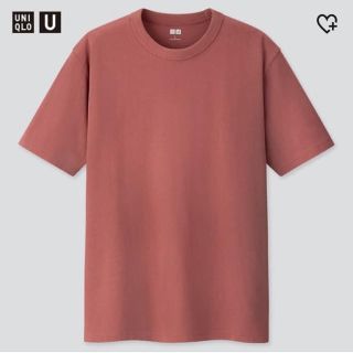 ユニクロ(UNIQLO)のユニクロ　クルーネックT  72purple(Tシャツ(半袖/袖なし))