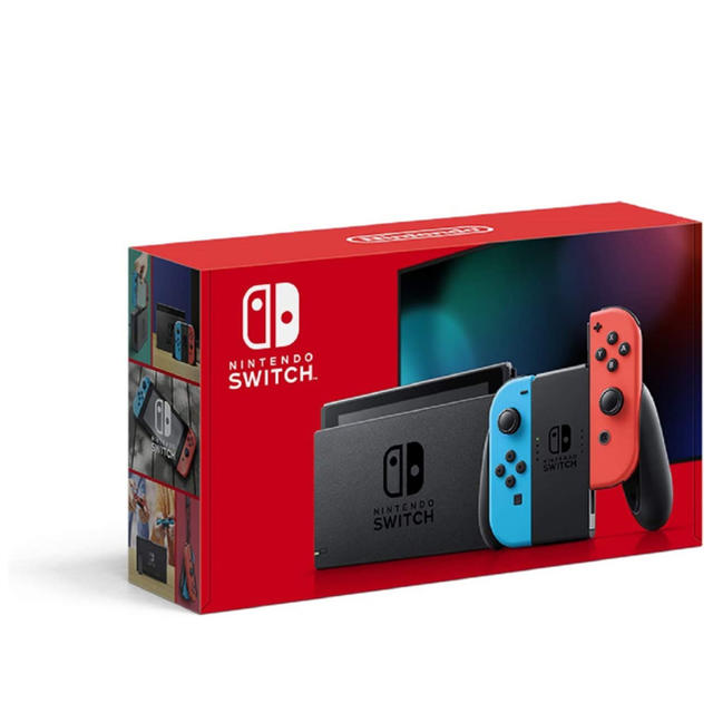 新型 任天堂 スイッチ switch 本体　ネオン