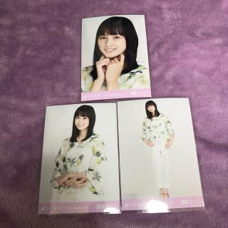 ノギザカフォーティーシックス(乃木坂46)の乃木坂46生写真　遠藤さくら　アロハ シャツ(女性アイドル)