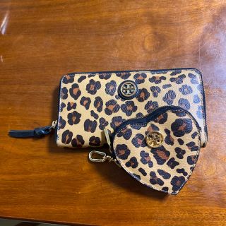 トリーバーチ(Tory Burch)のトリバーチ★ヒョウ柄長財布&コインケース(財布)