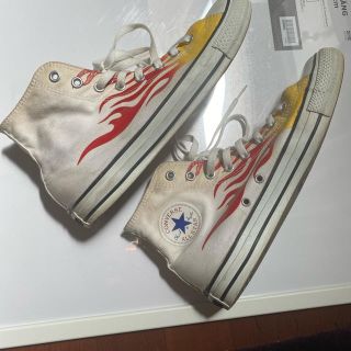 コンバース(CONVERSE)のりょうさん専用　コンバース イグナイト ホワイト 28.5 レア ファイヤー(スニーカー)