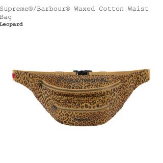 シュプリーム(Supreme)のSupreme Barbour Waxed Cotton Waist Bag(ウエストポーチ)