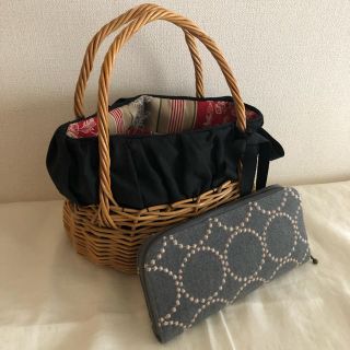 ミナペルホネン(mina perhonen)のmina perhonen＊長財布＊tambourine＊ハンドメイド(財布)