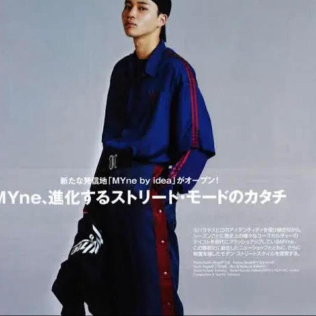 ワークパンツ/カーゴパンツ高島涼着用 myne×Dickies スナップ サイド