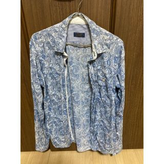 ザラ(ZARA)のZARA ザラ　メンズ長袖シャツ　ペイズリー(シャツ)