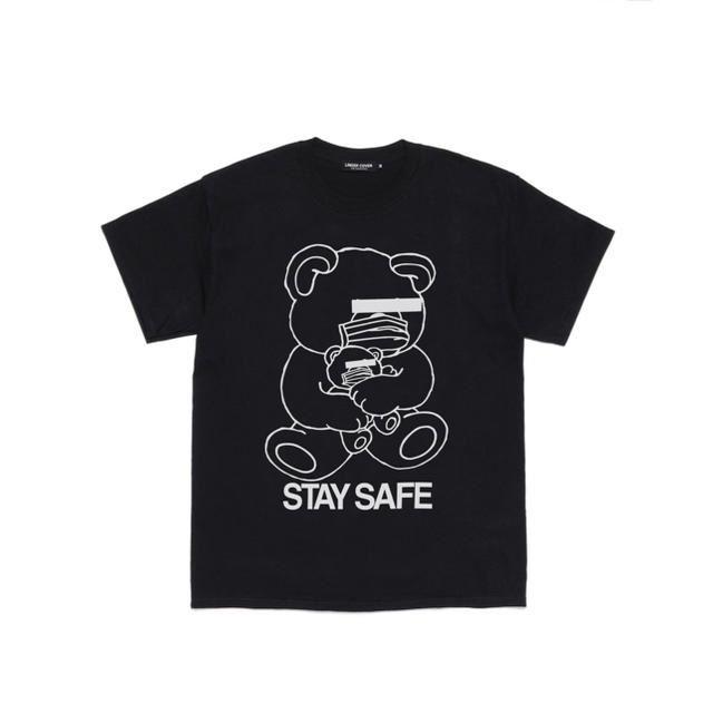 UNDERCOVER(アンダーカバー)の込み undercover mask bear Tシャツ 黒XL  メンズのトップス(Tシャツ/カットソー(半袖/袖なし))の商品写真