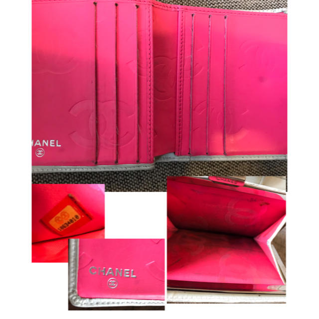 CHANEL(シャネル)のCHANEL シャネル   カンボンライン  折財布 レディースのファッション小物(財布)の商品写真