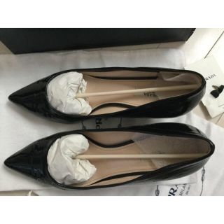 プラダ(PRADA)のプラダ  PRADA パンプス　黒　381/2(ハイヒール/パンプス)