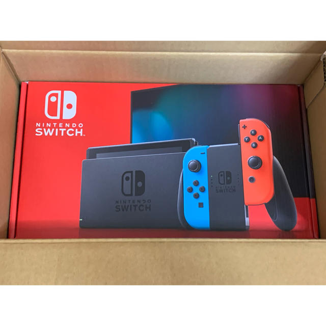 ニンテンドースイッチ本体 Joy-Con(L) ネオンブルー(R) ネオンレッドエンタメ/ホビー