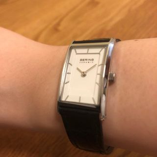 ベーリング(BERING)の【値下げ】ベーリング 廃盤 スクエア 腕時計(腕時計)