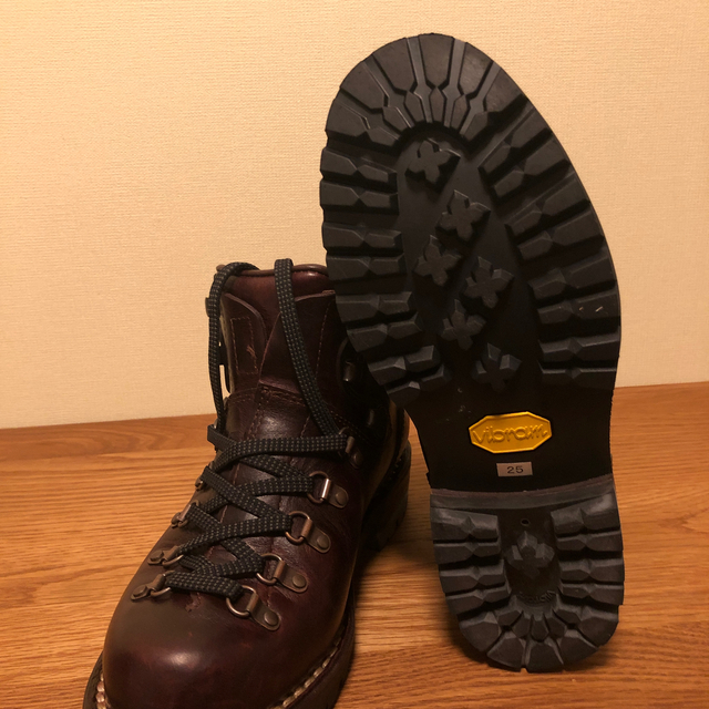 【値下げ】安藤製靴 OR-8　BORDO　25.0ｃｍ