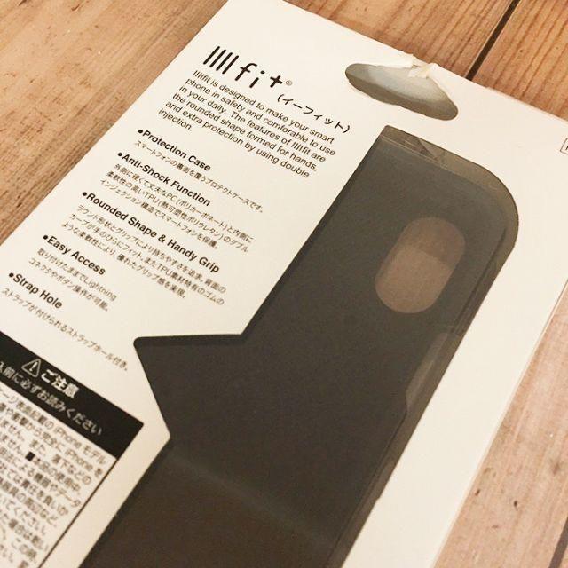 IIfi+ iPhoneXs / X 兼用 ブルー IFT05 青 スマホ/家電/カメラのスマホアクセサリー(iPhoneケース)の商品写真