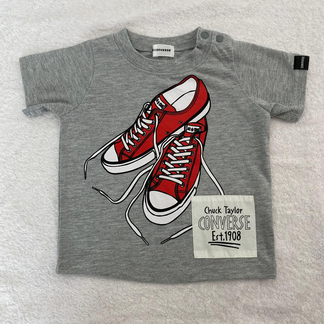 CONVERSE(コンバース)のティシャツ⑬ 半袖コンバース80 キッズ/ベビー/マタニティのベビー服(~85cm)(Ｔシャツ)の商品写真