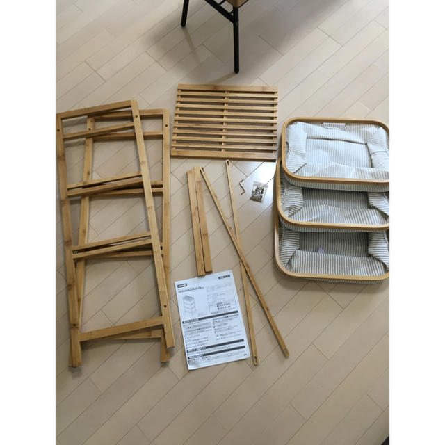 ニトリ - バンブーシェルフ フォルテ3段の通販 by K's shop ニトリ - バンブーシェルフ フォルテ3段の通販 by K's shop
