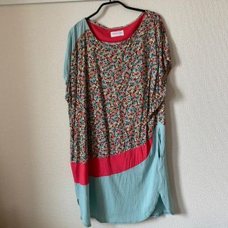 ツモリチサト(TSUMORI CHISATO)のキララ様専用☆ ツモリチサト　フルーツ柄ワンピース(ひざ丈ワンピース)