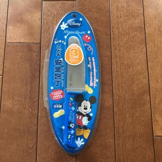 ディズニー(Disney)のこども安全包丁　ミッキー(調理道具/製菓道具)