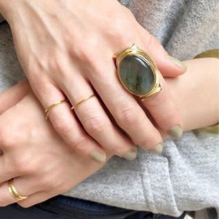 アパルトモンドゥーズィエムクラス(L'Appartement DEUXIEME CLASSE)の専用です☆アパルトモン購入 MARIHA Labradorite Ring(リング(指輪))