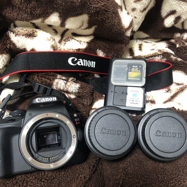 Canon EOS kiss一眼レフ＋レンズ2個