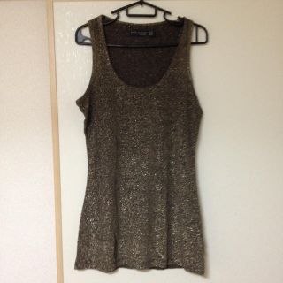 ザラ(ZARA)のラメタンク(送込(タンクトップ)