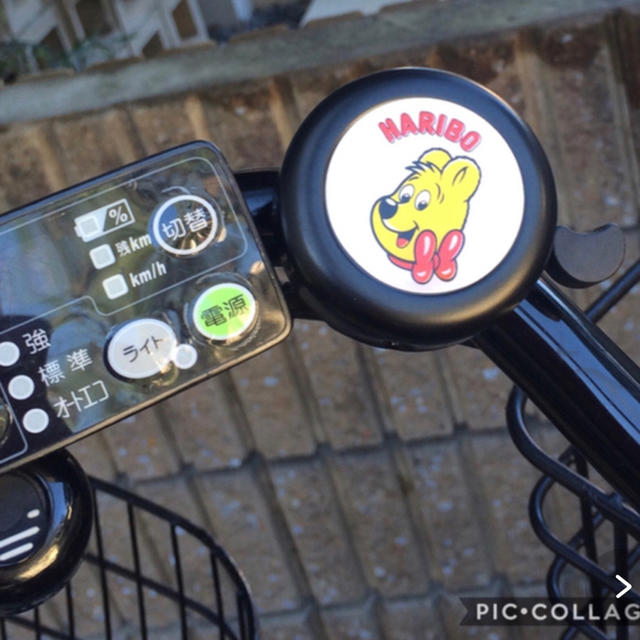 レア💕可愛い HARIBO 自転車ベル キッズ/ベビー/マタニティの外出/移動用品(自転車)の商品写真