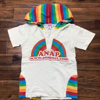 アナップ(ANAP)のANAP レインボー柄　Tシャツ(Tシャツ/カットソー)