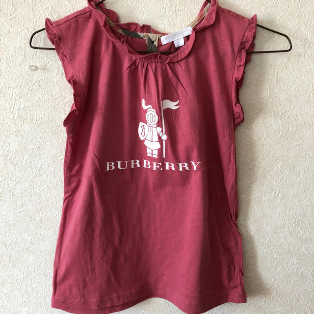 BURBERRY(バーバリー)の未使用　バーバリー  チュニックT キッズ/ベビー/マタニティのキッズ服女の子用(90cm~)(Tシャツ/カットソー)の商品写真