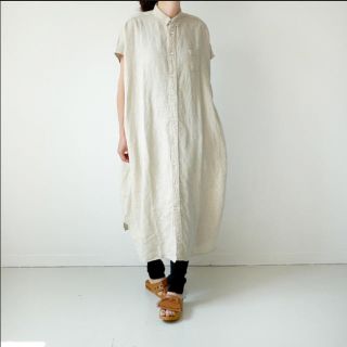 ネストローブ(nest Robe)のUNIVERSAL TISSU シャツワンピース(ロングワンピース/マキシワンピース)