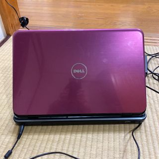 デル(DELL)の【値下げ】DELL ノートパソコン ピンク 15.6インチ(ノートPC)