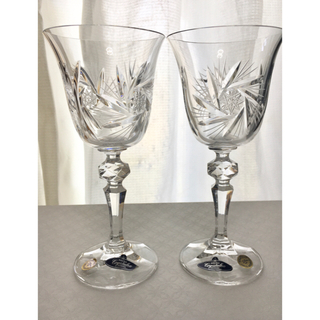 ボヘミア クリスタル(BOHEMIA Cristal)のボヘミア　クリスタル　グラス　ペア(グラス/カップ)