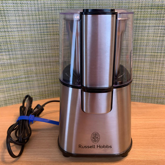 Russell Hobbsのコーヒーグラインダー スマホ/家電/カメラの調理家電(電動式コーヒーミル)の商品写真