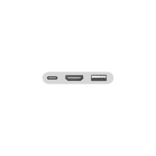 Apple(アップル)のUSB-C Digital AV multiportアダプタ スマホ/家電/カメラのPC/タブレット(PC周辺機器)の商品写真