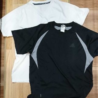 アディダス(adidas)のアディダス ユニクロ スポーツTシャツ(Tシャツ/カットソー(半袖/袖なし))