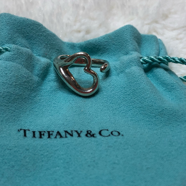 Tiffany & Co.(ティファニー)のティファニー　オープンハートリング　★925★ お値下げしました。 レディースのアクセサリー(リング(指輪))の商品写真