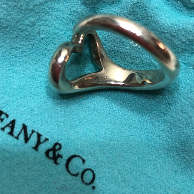 Tiffany & Co.(ティファニー)のティファニー　オープンハートリング　★925★ お値下げしました。 レディースのアクセサリー(リング(指輪))の商品写真