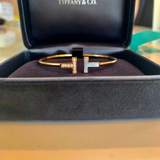 ティファニー(Tiffany & Co.)のお取り置き中　Tiffany & Co.   tワイヤーブレスレット(ブレスレット/バングル)