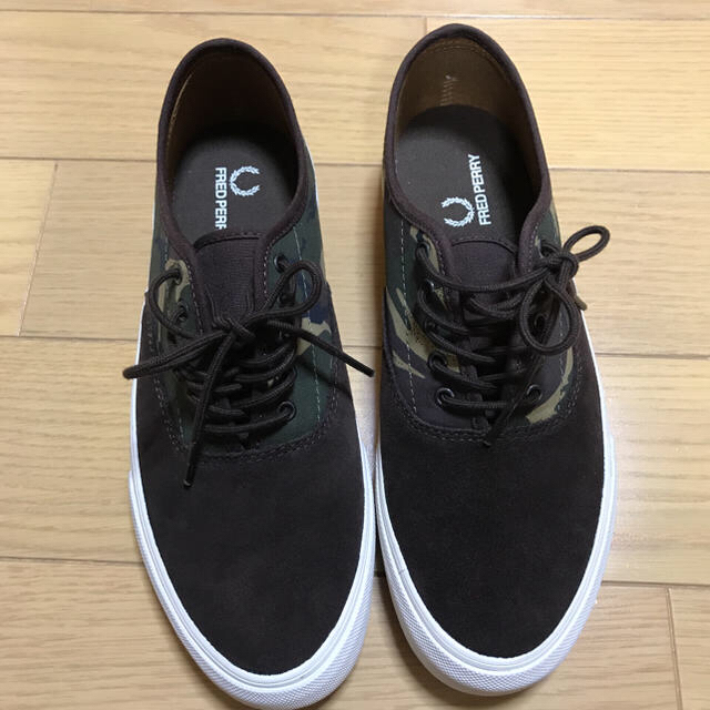 FRED PERRY(フレッドペリー)の【美品】フレッドペリー　迷彩　25.0cm メンズの靴/シューズ(スニーカー)の商品写真