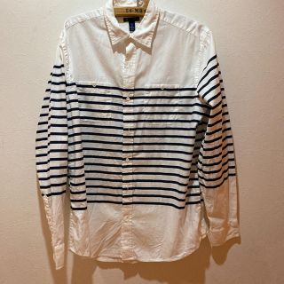 ギャップ(GAP)のGAPボーダーシャツ　メンズ(シャツ)