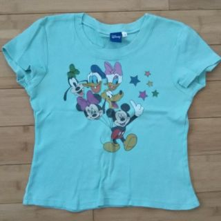 ディズニー(Disney)のエメラルドグリーン☆DISNEY☆Tシャツ(Tシャツ(半袖/袖なし))