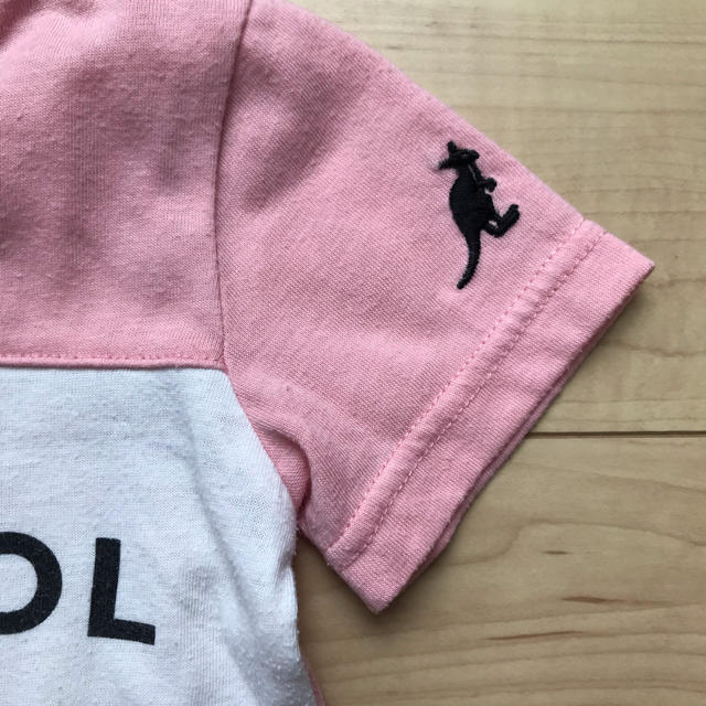 KANGOL(カンゴール)のKANGOL / ロゴ入りTシャツ　size95 キッズ/ベビー/マタニティのキッズ服女の子用(90cm~)(Tシャツ/カットソー)の商品写真