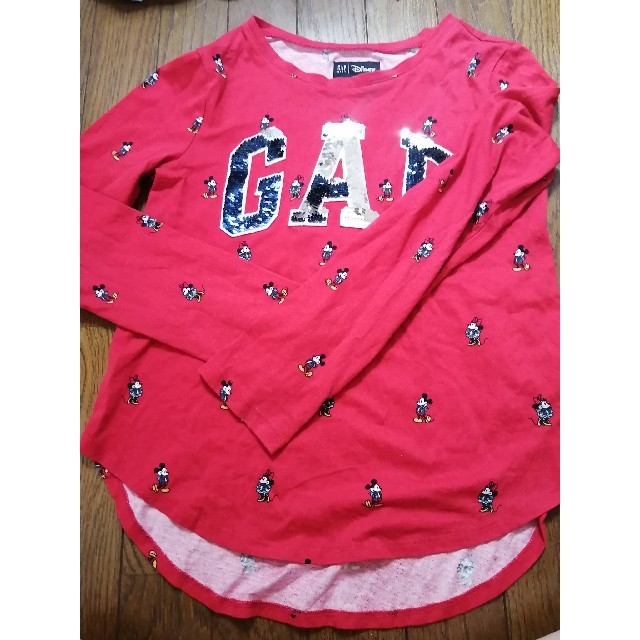 GAP(ギャップ)のGapロンティー キッズ/ベビー/マタニティのキッズ服女の子用(90cm~)(Tシャツ/カットソー)の商品写真