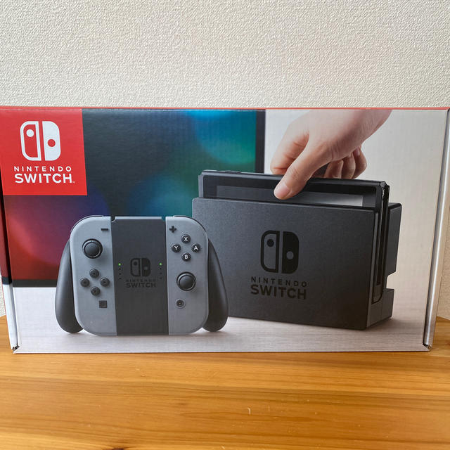 Nintendo Switch JOY-CON グレー 本体  HAC-S-KA