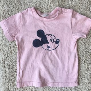 プティマイン(petit main)のミッキー  Tシャツ　90(Tシャツ/カットソー)