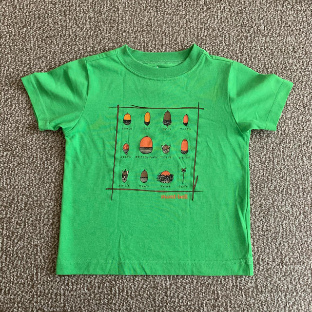 mont bell(モンベル)のモンベル  キッズTシャツ　100 キッズ/ベビー/マタニティのキッズ服男の子用(90cm~)(Tシャツ/カットソー)の商品写真