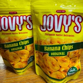 バナナチップス(BANANA CHIPS)のJOVY'S フィリピン バナナチップス 100グラム×2個(菓子/デザート)