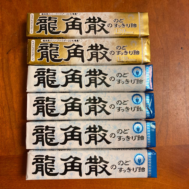 龍角散ののどすっきり飴 ６個 食品/飲料/酒の食品(菓子/デザート)の商品写真