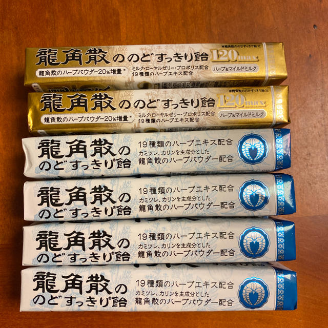 龍角散ののどすっきり飴 ６個 食品/飲料/酒の食品(菓子/デザート)の商品写真