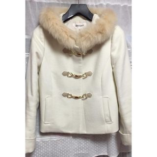 ミッシュマッシュ(MISCH MASCH)のミッシュマッシュ♡白ショートダッフル♡(ダッフルコート)