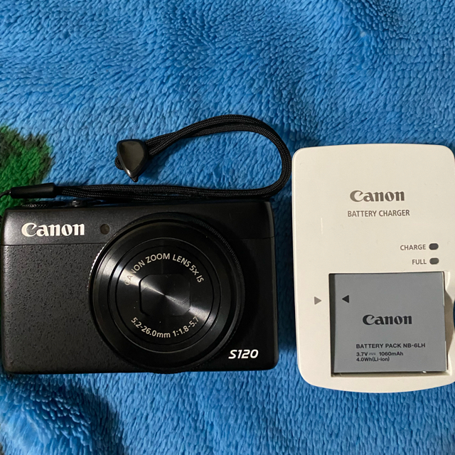 【美品】Canon PowerShot S120 ブラックスマホ/家電/カメラ